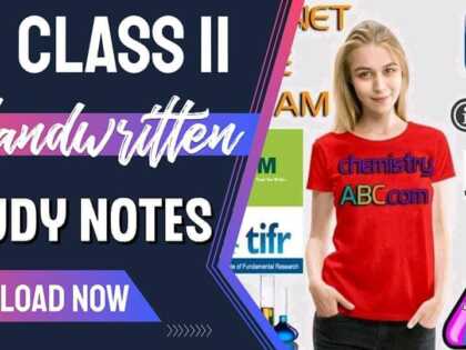 Class 11 Handwritten Notes Download PDF